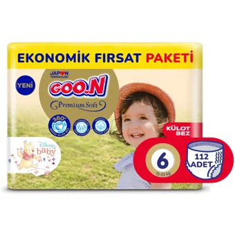 Goon Premium Soft 7 Numara Külot Bebek Bezi 84 Adet