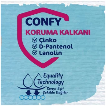 Confy Premium XL 6 Numara Cırtlı Bebek Bezi 18 Adet
