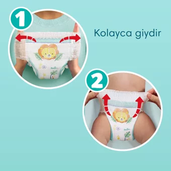 Prima Fırsat Paketi 4 Numara Külot Bebek Bezi 3x25 Adet