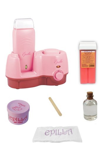 Epilla 2+1 Ağda Makinesi + Sir Ağda + Kartuş Ağda + Spatula + Ağda Temizleme Yağı + Ağda Bezi
