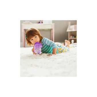 Munchkin Pipetli Akıtmaz Kulplu-Kulpsuz 6+ Ay 207 ml Alıştırma Bardağı Mor