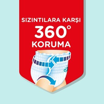 Prima Süper Fırsat Paketi 4 Numara Külot Bebek Bezi