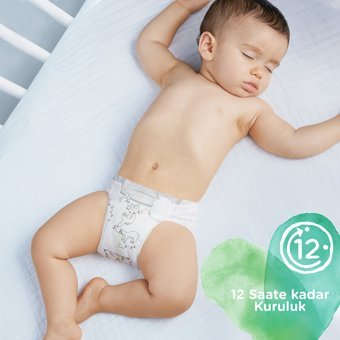 Prima Aylık Fırsat Paketi 4 Numara Cırtlı Bebek Bezi 76 Adet