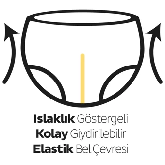 Sleepy Natural 4 Numara Organik Külot Bebek Bezi 60 Adet