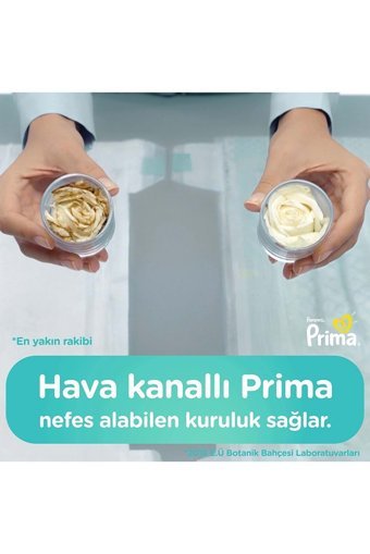 Prima Aktif Bebek 3 Numara Cırtlı Bebek Bezi 168 Adet