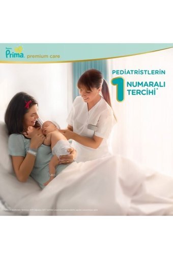 Prima Yenidoğan 1 Numara Cırtlı Bebek Bezi 270 Adet