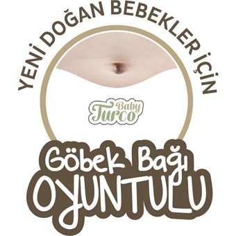 Baby Turco Doğadan Jumbo Yenidoğan 1 Numara Göbek Oyuntulu Bantlı Bebek Bezi 40 Adet