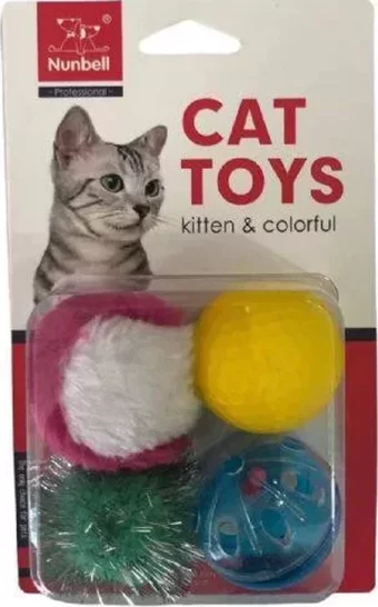 Nunbell Karışık Renkli Top Oyuncagı 4 lü