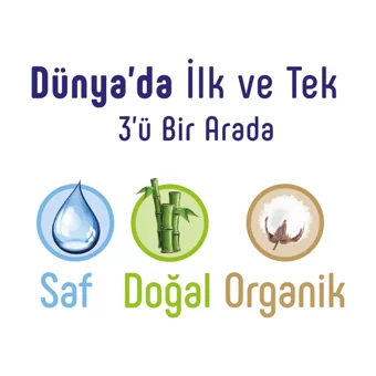 Sleepy Natural Ultra Hassas XL Plus 6 + Numara Organik Cırtlı Bebek Bezi 4x36 Adet