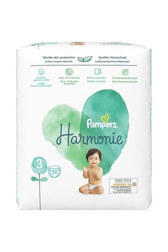 Prima Harmonie 3 Numara Cırtlı Bebek Bezi 4x22 Adet