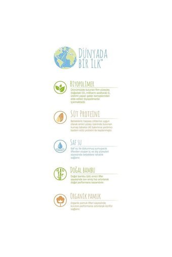 Sleepy Bio Natural 6 Numara Organik Cırtlı Bebek Bezi 48 Adet