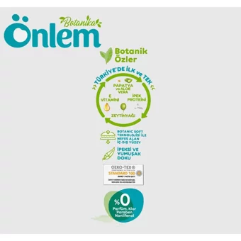 Önlem Botanika X-large 6 Numara Organik Cırtlı Bebek Bezi 60 Adet