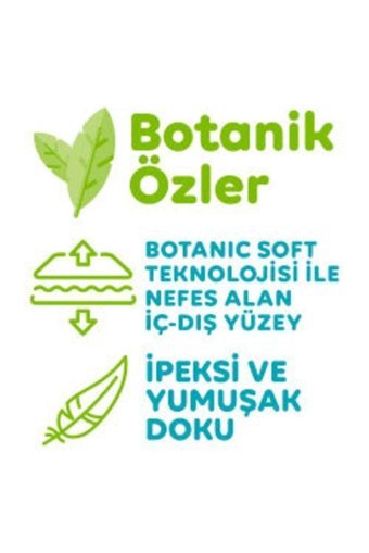 Önlem Botanika 4 + Numara Organik Cırtlı Bebek Bezi 26 Adet
