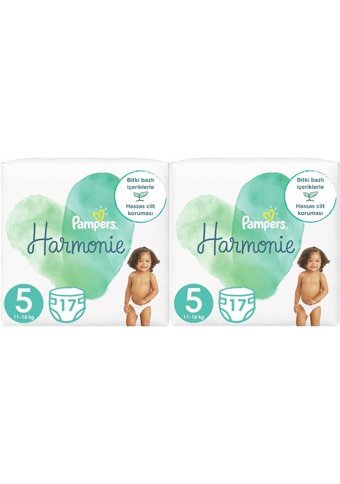 Prima Harmonie Junior 5 Numara Organik Cırtlı Bebek Bezi 2x17 Adet
