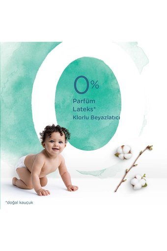 Pampers Pure Protection 2 Numara Cırtlı Bebek Bezi 27 Adet