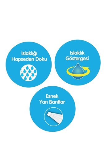 Paddlers Pure 4 Numara Organik Cırtlı Bebek Bezi 60 Adet