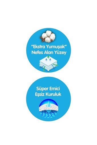 Paddlers Pure 4 Numara Organik Cırtlı Bebek Bezi 60 Adet