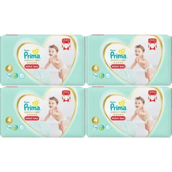 Prima Premium Care 4 Numara Külot Bebek Bezi 176 Adet