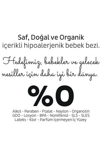 Sleepy Ecologic 7 + Numara Organik Göbek Oyuntulu Cırtlı Bebek Bezi 28 Adet