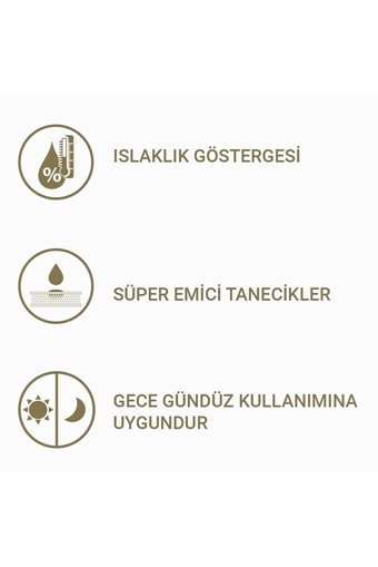 Pedo Plus Midi Jumbo 3 Numara Organik Cırtlı Bebek Bezi 34 Adet