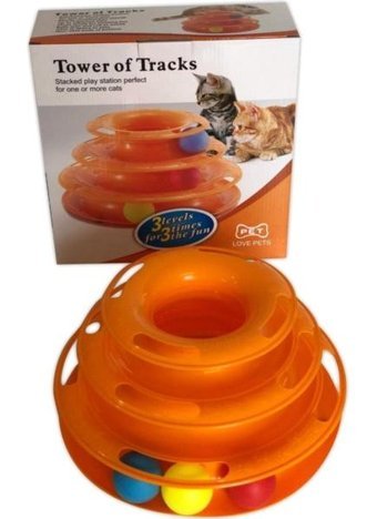 Luxury 3 Katlı Kedi Oyun Tüneli 13*23 cm 1 Adet