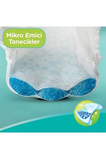 Prima Aktif Bebek Extra Large 6 Numara Cırtlı Bebek Bezi 23 Adet