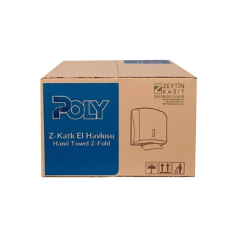Poly 2 Katlı 150 Yaprak 12'li Z Katlama Kağıt Havlu
