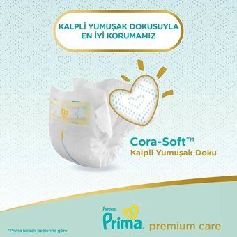 Prima Premium Care 6 Numara Cırtlı Bebek Bezi 155 Adet