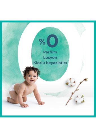 Prima Harmonie Midi 3 Numara Organik Cırtlı Bebek Bezi 4x22 Adet