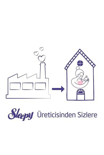 Sleepy Natural Junior 5 Numara Organik Külot Bebek Bezi 96 Adet