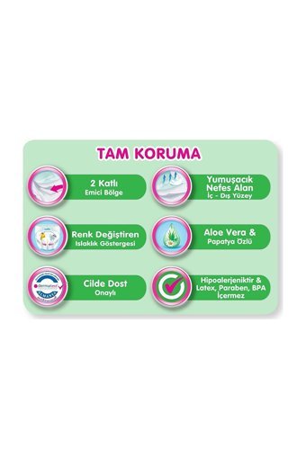 Molfix 3D Maxi 4 Numara Cırtlı Bebek Bezi 136 Adet