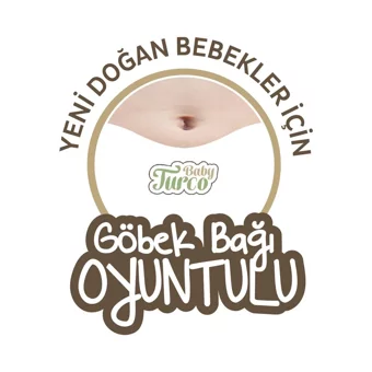 Baby Turco Doğadan Yenidoğan 1 Numara Göbek Oyuntulu Bantlı Bebek Bezi 200 Adet