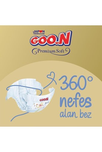 Goon Premium Soft Yenidoğan 1 Numara Bantlı Bebek Bezi 2x50 Adet