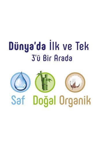 Sleepy Natural Jumbo 6 Numara Organik Cırtlı Bebek Bezi 2x40 Adet