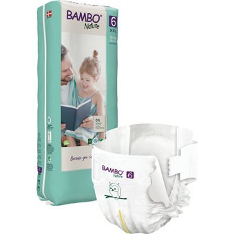 Bambo Nature XL 6 Numara Organik Cırtlı Bebek Bezi 40 Adet