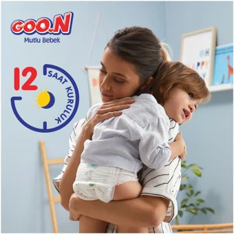 Goon Mutlu Bebek 4 Numara Bantlı Bebek Bezi 32 Adet