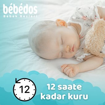 Bebedos Maxi 4 Numara Cırtlı Bebek Bezi 44 Adet