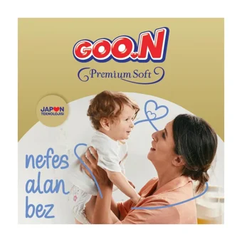Goon Premium Soft 2 Numara Bantlı Bebek Bezi 46 Adet