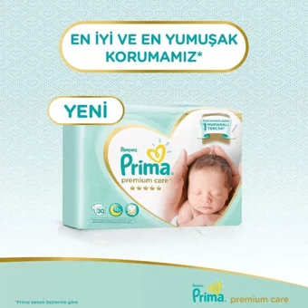 Prima Premium Care 6 Numara Cırtlı Bebek Bezi 310 Adet