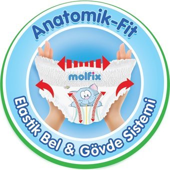 Molfix Extra Large 6 Numara Göbek Oyuntulu Külot Bebek Bezi 300 Adet