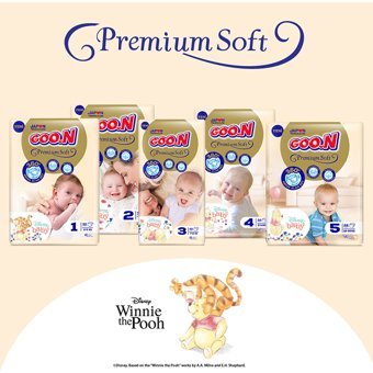Goon Premium Soft 3 Numara Bantlı Bebek Bezi 40 Adet