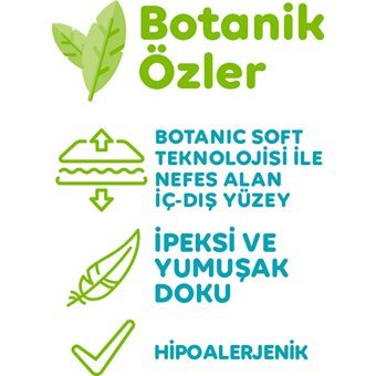 Önlem Botanika 3 Numara Organik Cırtlı Bebek Bezi 50 Adet