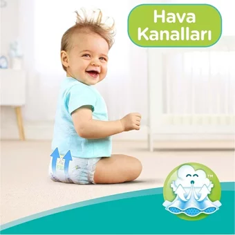Prima Aktif Bebek 5 Numara Cırtlı Bebek Bezi 152 Adet