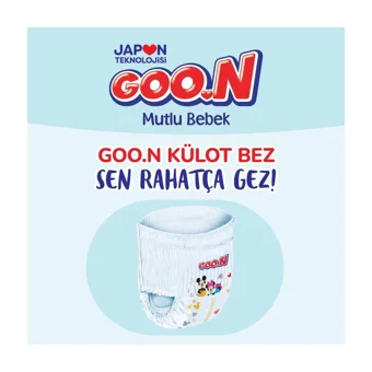 Goon Mutlu Bebek 6 Numara Külot Bebek Bezi 20 Adet