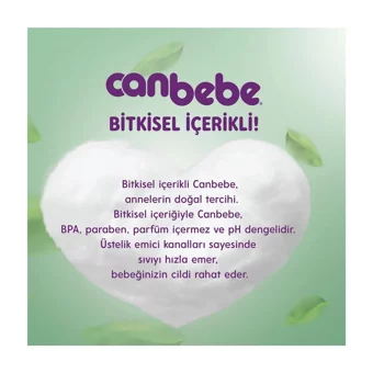 Canbebe Jumbo Paket 2 Numara Bantlı Bebek Bezi 42 Adet