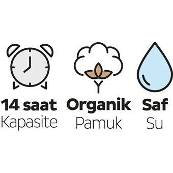 Sleepy Natural 1 Numara Organik Cırtlı Bebek Bezi 256 Adet