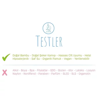 Sleepy Bio Natural 7 Numara Organik Cırtlı Bebek Bezi 9x14 Adet