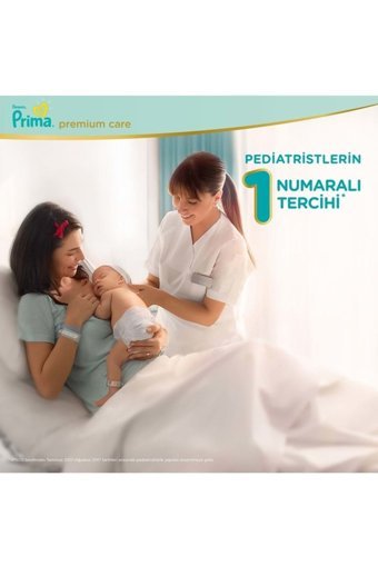 Prima Premium Care 2 Numara Cırtlı Bebek Bezi 2x88 Adet
