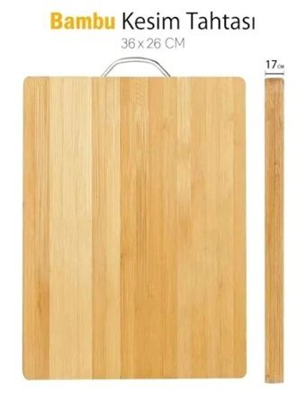 Matmel Metal Saplı Bambu Kesim Panosu