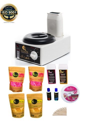 Ege Sir 2+1 Roll-On Ağda Makinesi + 4xBoncuk Ağda + 2xKartuş Ağda + 2xAğda Sonrası Yağ + Bez + 5xSpatula